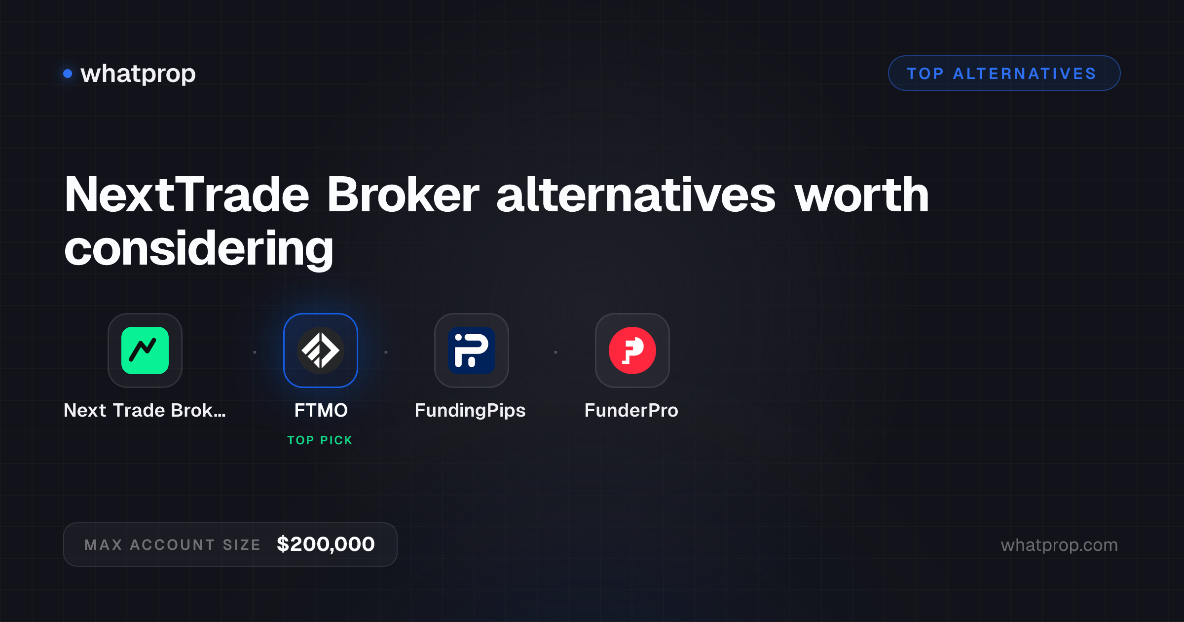 Best NextTrade Broker alternatives