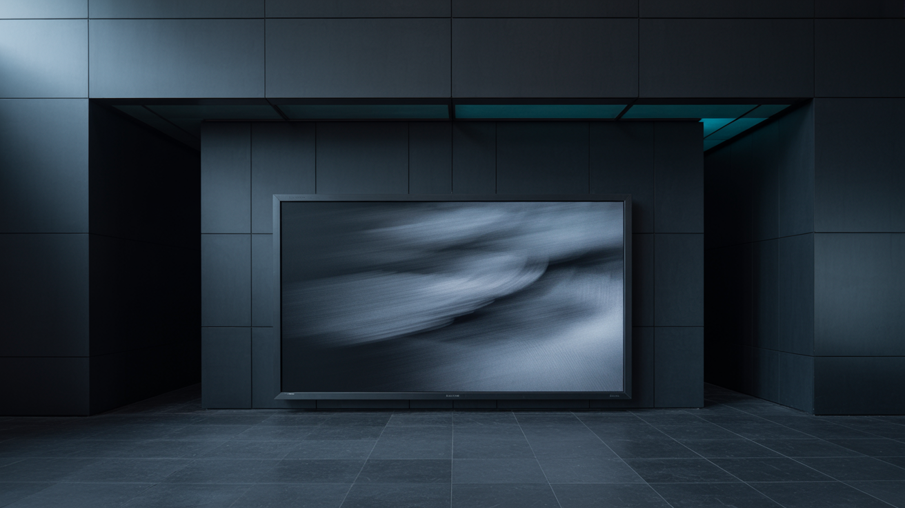 Photo: Data visualization on screens showcasing AI impacts on trading decisions.