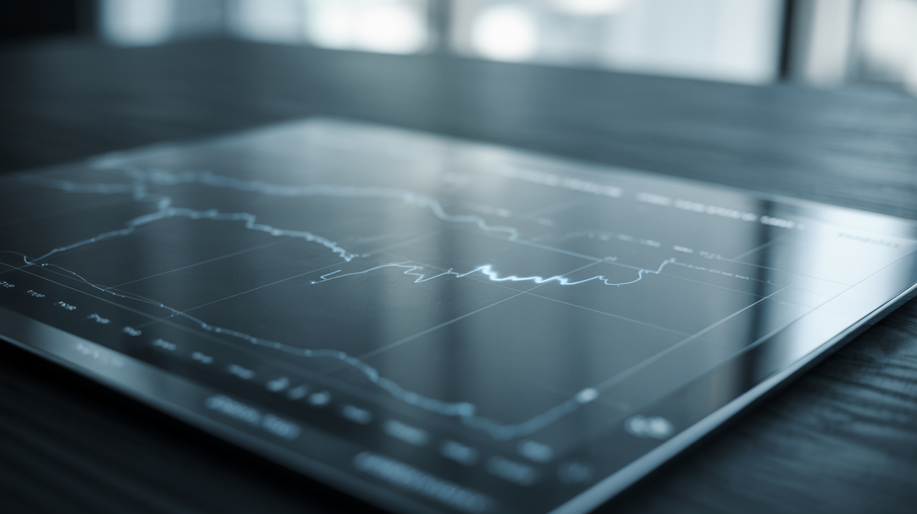 Photo: Trading platform interface showing chart analysis and order management