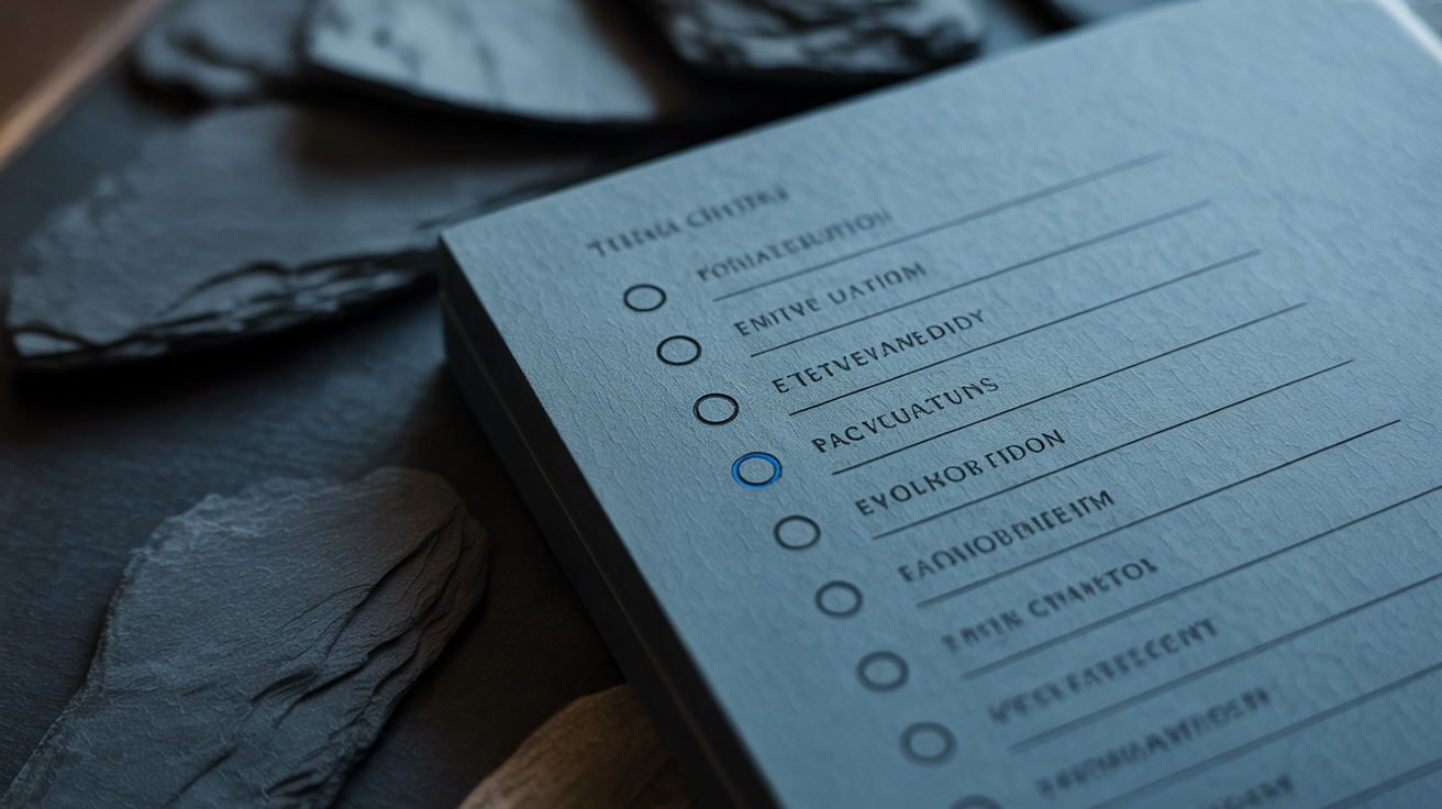 Photo: a visual checklist illustrating key factors for evaluating payout rules